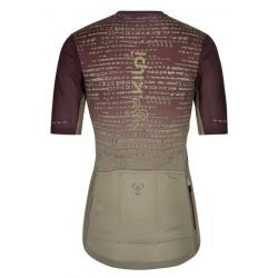 Kilpi RITAEL-W tmavě červený dámský cyklistický dres POUZE 42 (VÝPRODEJ)