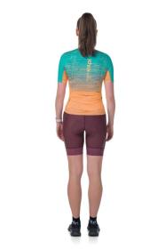 Kilpi RITAEL-W tmavě červený dámský cyklistický dres POUZE 42 (VÝPRODEJ)