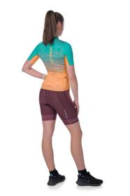 Kilpi RITAEL-W tmavě červený dámský cyklistický dres POUZE 42 (VÝPRODEJ)