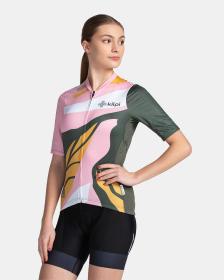 KILPI RITAEL-W Tmavozelený dámsky cyklistický dres
