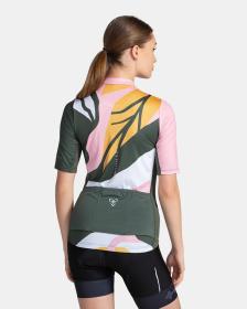 KILPI RITAEL-W Tmavě zelený dámský cyklistický dres