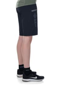 KILPI RITAEL-W Tmavě zelený cyklistický dres + Kilpi TRACKEE-W černé cyklistické kraťasy