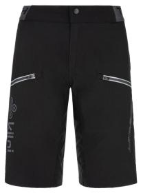 KILPI RITAEL-W Tmavě zelený cyklistický dres + Kilpi TRACKEE-W černé cyklistické kraťasy