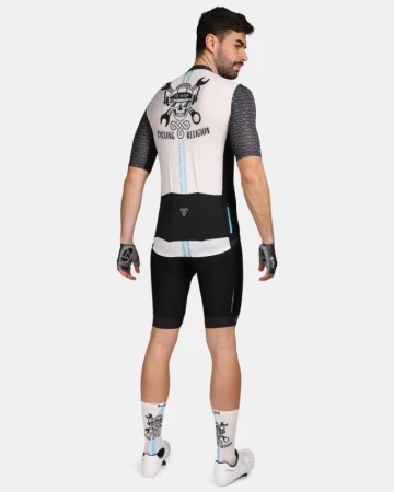 KILPI RIVAL-M Bílý pánský cyklistický dres