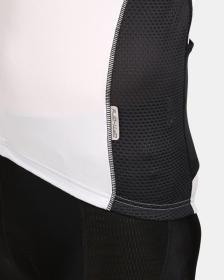 KILPI RIVAL-M Bílý cyklistický dres + KILPI PRESSURE-M Černé cyklistické šortky