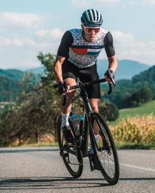 KILPI RIVAL-M Černý pánský cyklistický dres