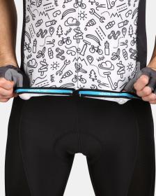 KILPI RIVAL-M Černý pánský cyklistický dres