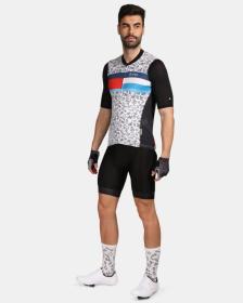 KILPI RIVAL-M Čierny cyklistický dres + KILPI PRESSURE-M Čierne cyklistické šortky KILPI RIVAL-M Čierny cyklistický dres + KILPI PRESSURE-M Čierne cyklistické šortky