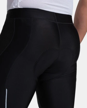 KILPI RIVAL-M Černý cyklistický dres + KILPI PRESSURE-M Černé cyklistické šortky