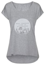 KILPI ROISIN-W Svetlo šedé dámske tričko KILPI ROISIN-W Svetlo šedé dámske tričko