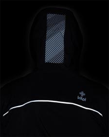 KILPI ROSA-M Čierna pánska outdoorová bunda