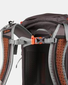 KILPI ROX 40-U Tmavě šedý turistický batoh