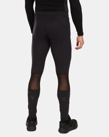 KILPI RUNNER-M Černé pánské běžecké legíny