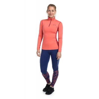 Kilpi RUNNER-W tmavě modré dámské běžecké legíny