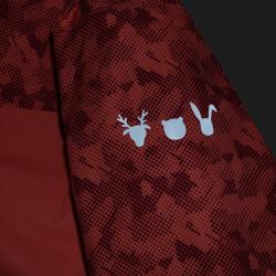 Kilpi SAARA-JG tmavě červená dívčí lyžařská bunda