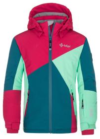 Kilpi SAARA-JG tyrkysová dětská lyžařská bunda Kilpi SAARA-JG tyrkysová dětská lyžařská bunda