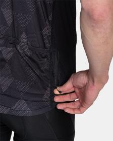 Kilpi SALETTA-M černý pánský cyklistický dres
