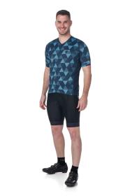 Kilpi SALETTA-M černý pánský cyklistický dres