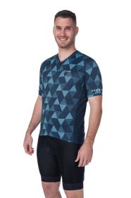 Kilpi SALETTA-M černý pánský cyklistický dres