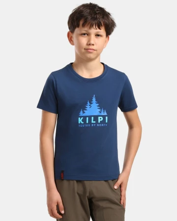KILPI SALO-JB Tmavě modré chlapecké tričko