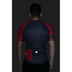 Kilpi SELVA-M červený pánský cyklistický dres