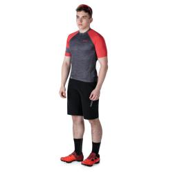 Kilpi SELVA-M červený pánský cyklistický dres