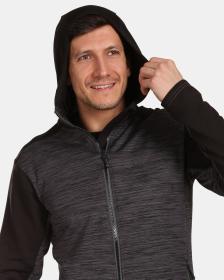 KILPI SEVELEN-M Černá pánská mikina