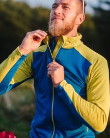 KILPI SEVELEN-M Modrá pánská mikina