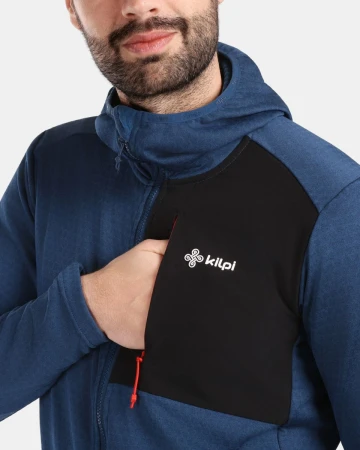 KILPI SEVELEN-M Tmavě modrá pánská mikina