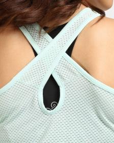 KILPI SIEN-W Mentolový dámsky športový top