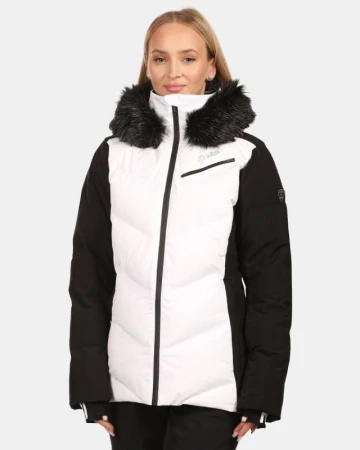 KILPI SKIMMIA-W Bílá dámská lyžařská bunda