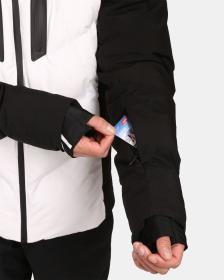 KILPI SKIMMIO-M Bílá pánská lyžařská bunda