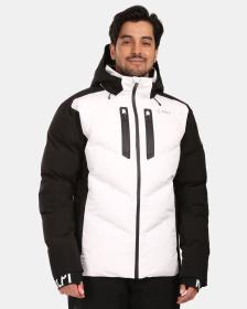 KILPI SKIMMIO-M Biela pánska lyžiarska bunda KILPI SKIMMIO-M Biela pánska lyžiarska bunda