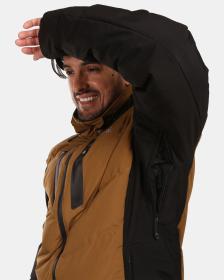 KILPI SKIMMIO-M Hnědá pánská lyžařská bunda