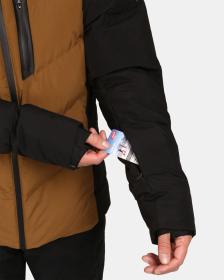 KILPI SKIMMIO-M Hnědá pánská lyžařská bunda