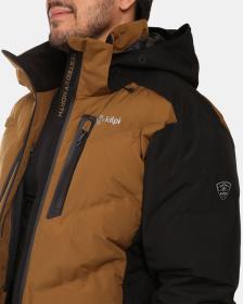 KILPI SKIMMIO-M Hnědá pánská lyžařská bunda