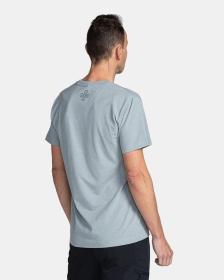 KILPI SKULLY-M Světle šedé pánské tričko