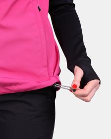 KILPI SOIL-W Růžová dámská softshellová vesta