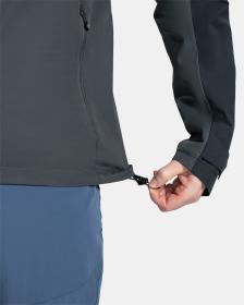 KILPI SONNA-M Černá pánská outdoorová bunda