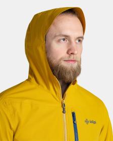 KILPI SONNA-M Zlatá pánska outdoorová bunda