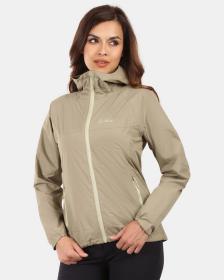 KILPI SONNA-W Khaki dámska outdoorová bunda