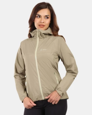 KILPI SONNA-W Khaki dámská outdoorová bunda KILPI SONNA-W Khaki dámská outdoorová bunda