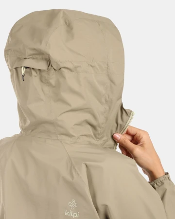 KILPI SONNA-W Khaki dámská outdoorová bunda