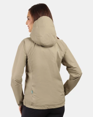KILPI SONNA-W Khaki dámská outdoorová bunda