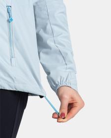 KILPI SONNA-W Světle šedá dámská outdoorová bunda