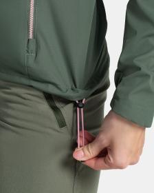 KILPI SONNA-W Tmavozelená dámska outdoorová bunda