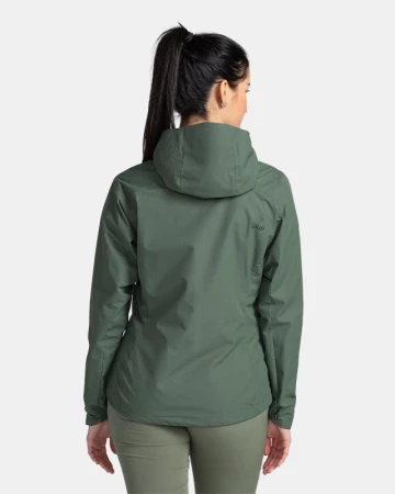 KILPI SONNA-W Tmavě zelená dámská outdoorová bunda