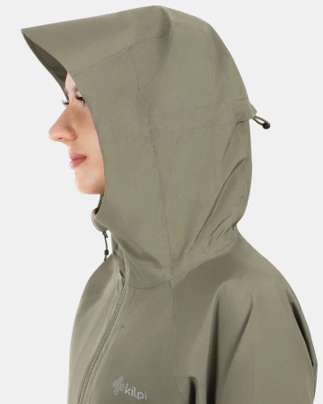KILPI SONNA-W Zelená dámská outdoorová bunda