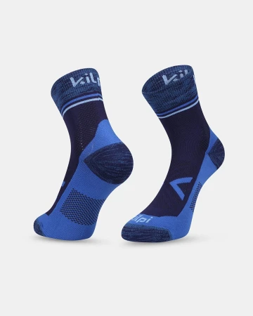 KILPI SPEED-U Tmavě modré unisex sportovní ponožky