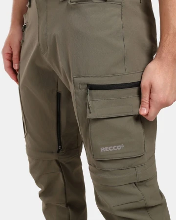 KILPI SURVIVOR-M Zelená pánské outdoorové kalhoty